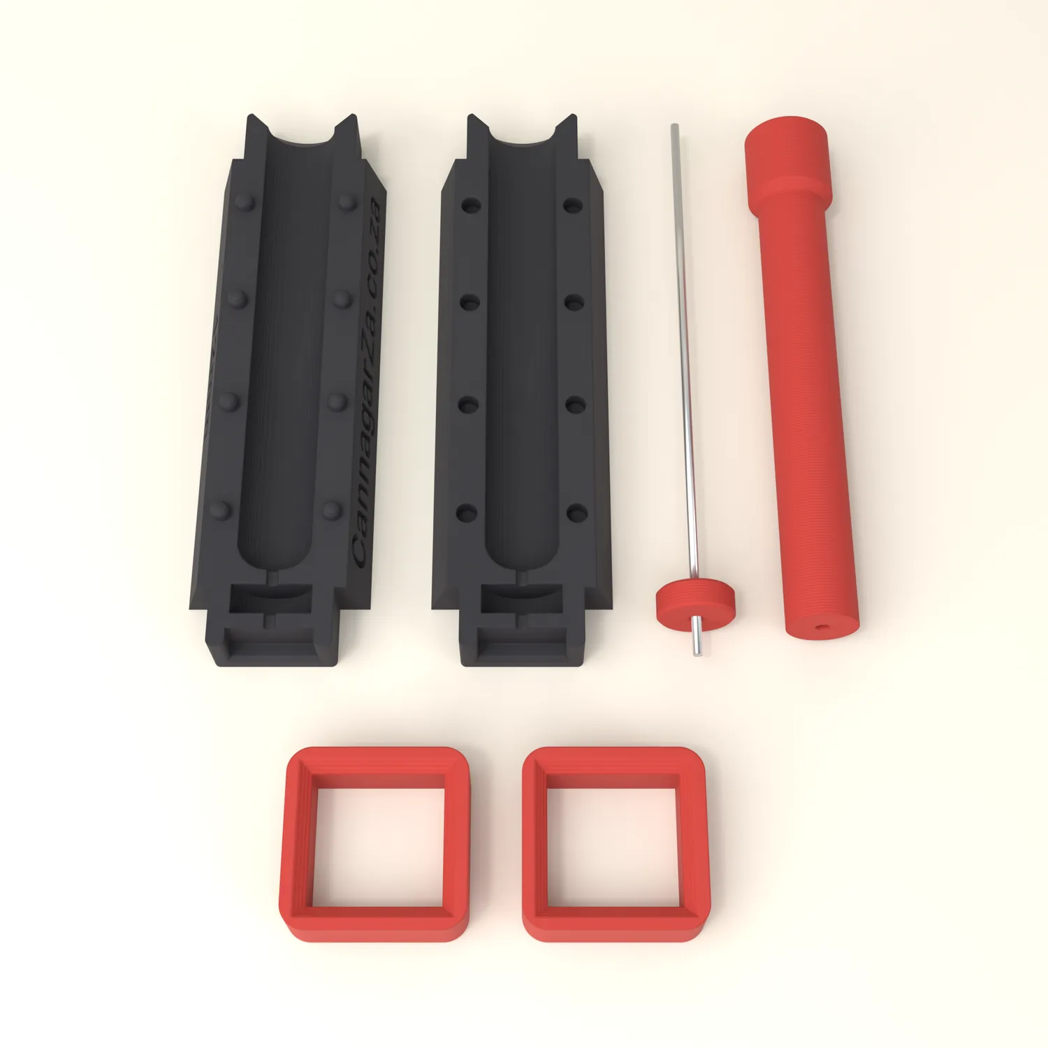 12mm Cannagar Mould kit with everything included in the box